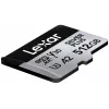 Flashgeheugen Lexar 512 GB UHS-I microSDXC SILVER PLUS