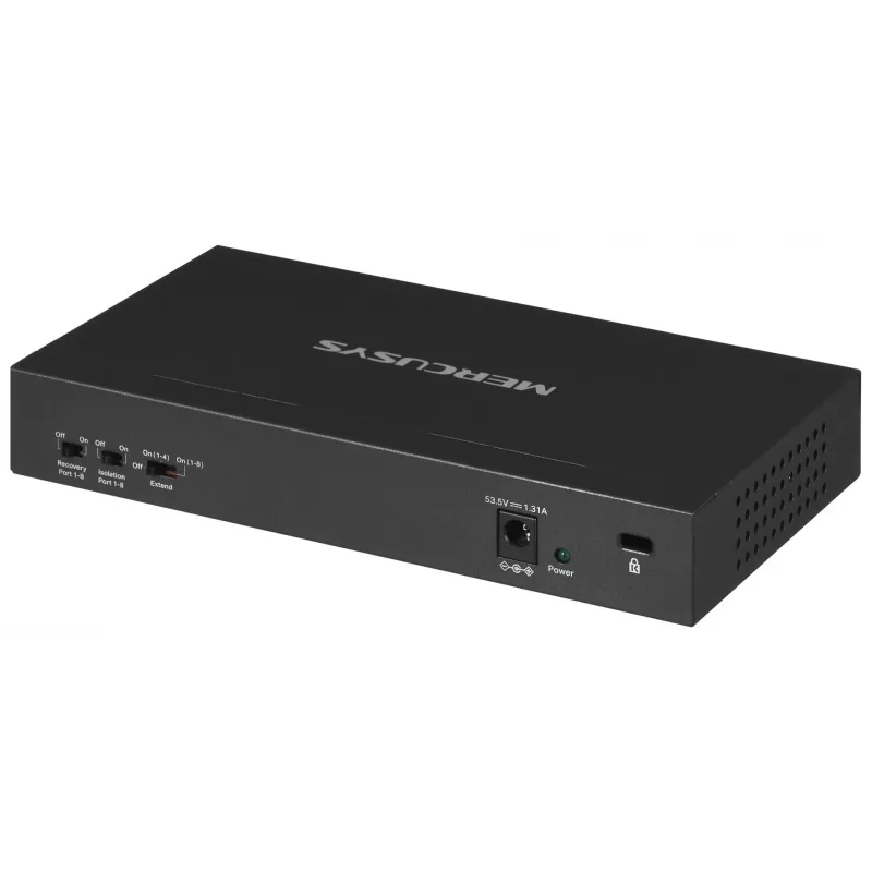 Switch Mercusys MS110P 10 poorten 10/100Mbps POE+ 8 poorten (versie 1.0)