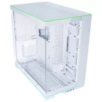 Lian Li O11 Dynamic EVO RGB pc-behuizing bundel + HydroShift II LCD-S 360TL AiO - wit