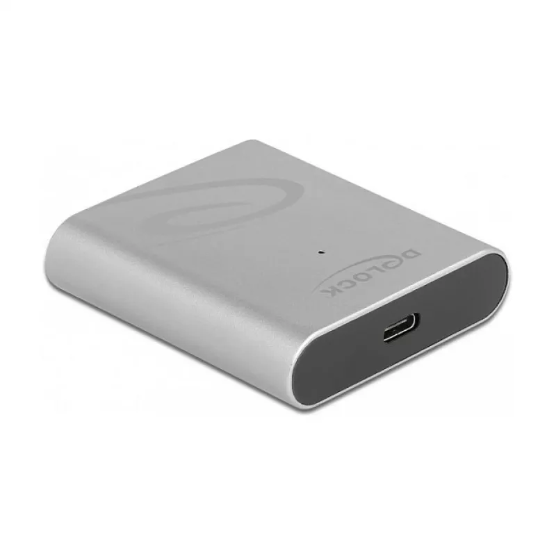 Kaartlezer DeLOCK 91751 USB 3.2 Gen 1 Type-C zilver