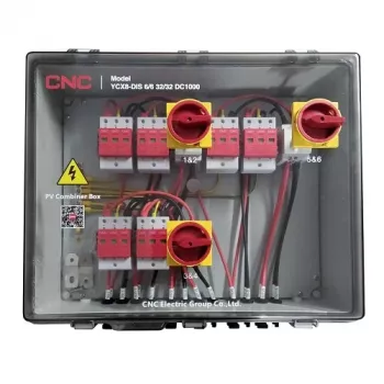 PV-combinerbox CNC NV822324 DC 6in-6out IP66
