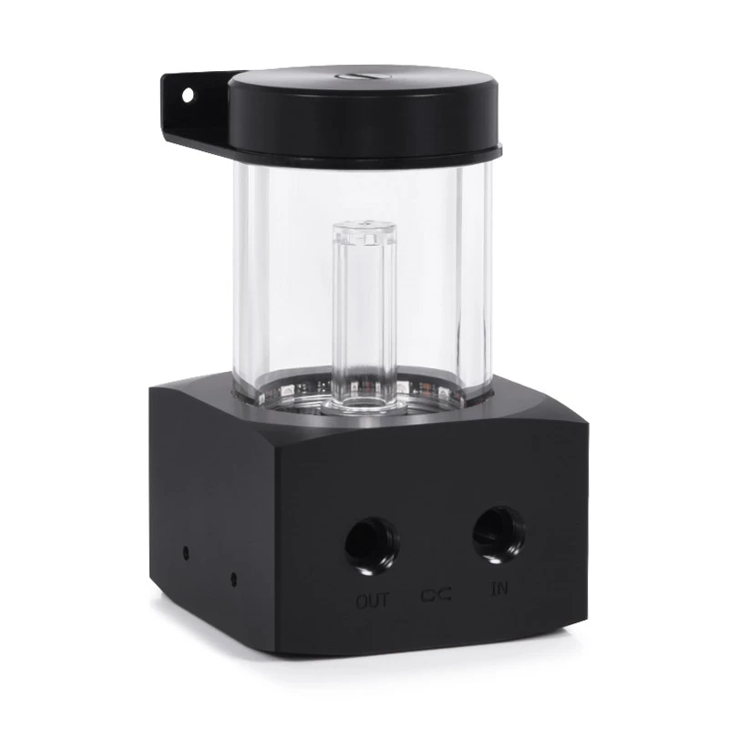 Alphacool Core 100 Aurora 15393 reservoir, D5/VPP, ARGB, acetaal/acryl, zwart