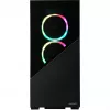 Enermax K8 - midi tower - pc - zwart - ATX - micro ATX - Mini-ITX - SPCC - gehard glas - gaming (ECA-EK8-BB-ARGB)