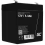 Green Cell AGM45 UPS-batterij, verzegelde lood-zuur (VRLA), 12 V, 5,3 Ah