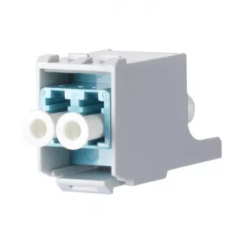 METZ CONNECT 15091072-I LWL-connector LC turquoise - wit (15091072-I)