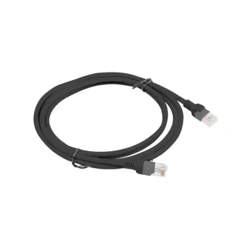 Netwerkkabel LANBERG PCU6-10CC-0200-BK Cat5e U/UTP RJ-45 — 2 m, zwart