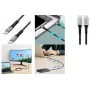 LogiLink USB 3.2 Gen2x2 Type-C-kabel C/m naar LED zwart CU0432 - kabel - digitaal/data