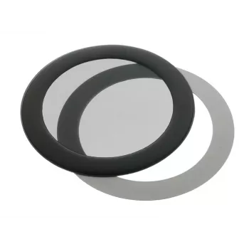 DEMCiflex stoffilter 80mm, rond - zwart/zwart