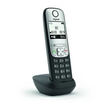 Gigaset A690HX analoge/DECT-telefoon nummerherkenning zwart, zilver