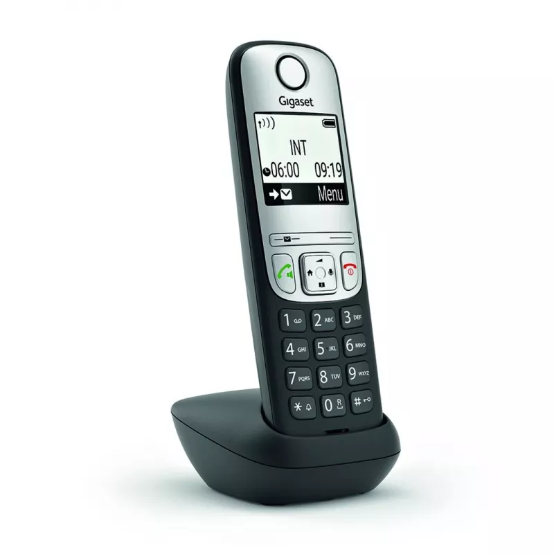 Gigaset A690HX analoge/DECT-telefoon nummerherkenning zwart, zilver
