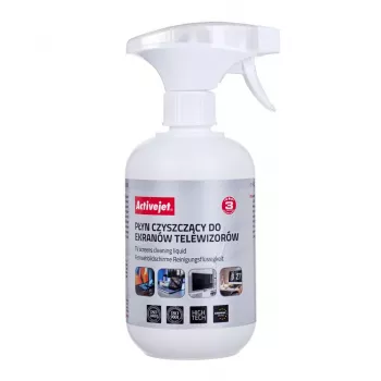 Reinigingsspray voor apparatuur ActiveJet AOC-028 500 ml — voor lcd-/led-/plasma-schermen, spuitfles