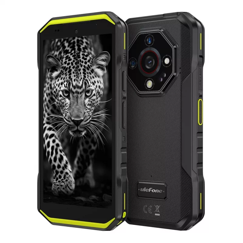 Ulefone Armor X32 smartphone, 5,65 inch, 6 GB RAM, 128 GB, Android 14, 5500 mAh, Vivid Green