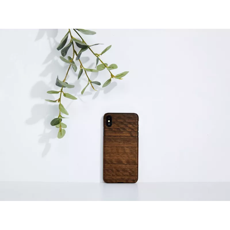 Telefoonhoes man and wood voor iPhone XS Max — koala zwart