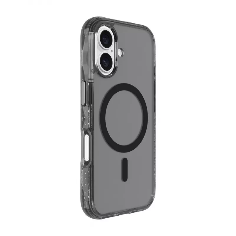 Hoes LAUT CRYSTAL MATTER X voor iPhone 16-serie transparant zwart