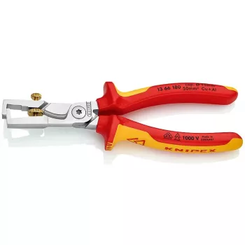 Knipex StriX combinatietang rood, geel