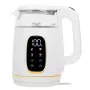 Waterkoker Adler AD 1305WG — 1,7 l, 2200 W, glas/kunststof, wit/goud/transparant