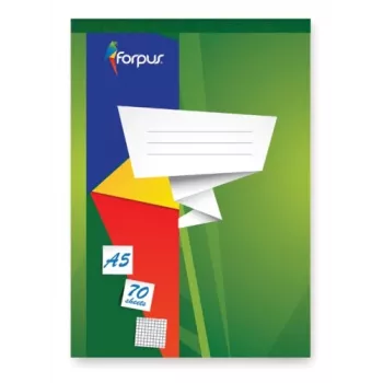 Notitieboek, uitneembare pagina's, Forpus, A5/70, geruit 0723-002