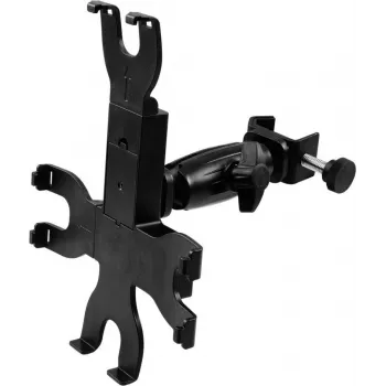 Tablethouder voor microfoonstatief Omnitronic PD-2 verstelbaar ontwerp voor tablets en iPads, model 6000628H