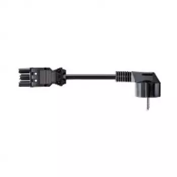 Netkabel Bachmann 375.045, 3 m, zwart