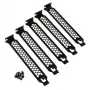 PCI-slotafdekkingen 5-pack zwart Kolink KL-PCIE-5 – metalen afdekplaten voor uitbreidingsslots