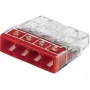 Wago klemverbinder 4-polig 0,5–2,5 mm² 24 A 400 V