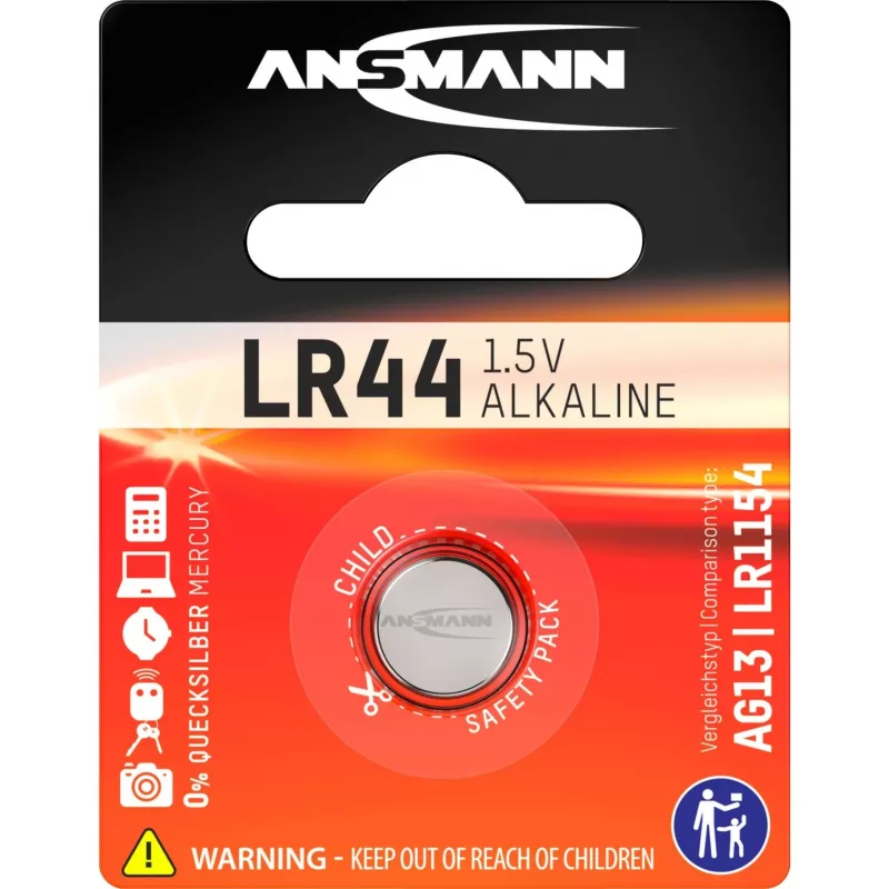 Wegwerpbatterij Ansmann LR 44
