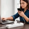 USB-A-stopcontactadapter, 5W, 5V/1A, 1xUSB-A wit
