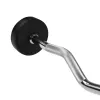 HMS GSL10 vaste gerubberde lange halter/handgreep 10 kg