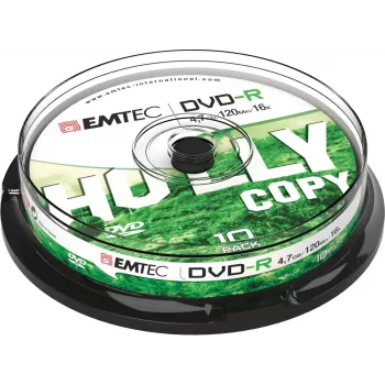 DVD-R Emtec ECOVR471016CB 4,7 GB 16x 10 stuks
