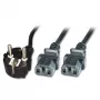 Microconnect PE011330 stroomkabel zwart 3 m 2 x C13-koppeling
