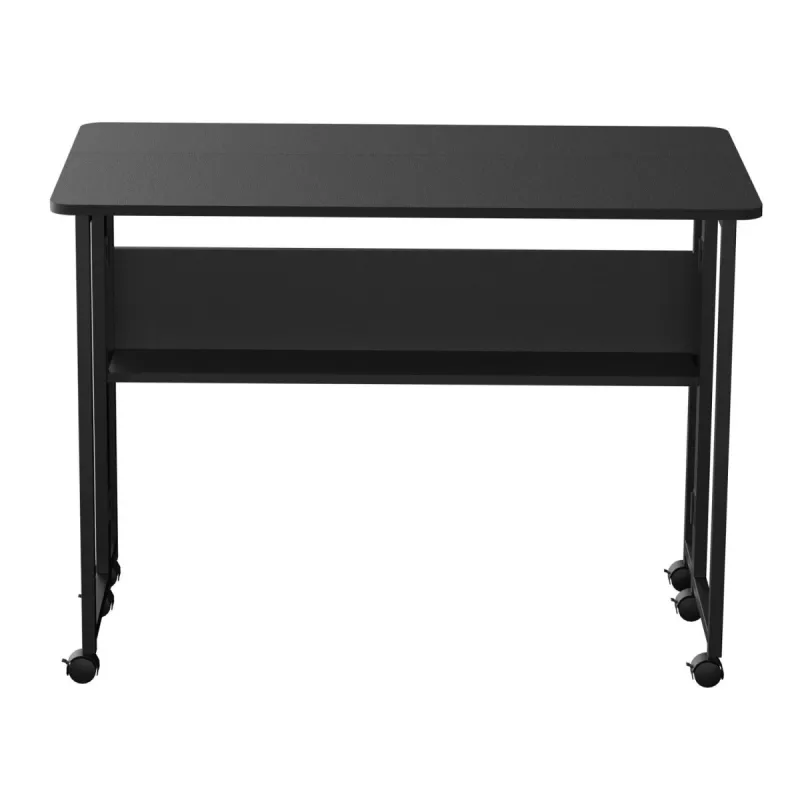 Klaptafel Maclean, zwart, mobiel 100x58 cm, max. 50 kg, MC-126 B