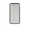 Tellur TLL118641 siliconen hoesje voor iPhone 7 Plus / 8 Plus, 14 cm (5,5 inch), verticale strepen, zwart