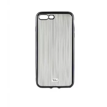 Cover Tellur iPhone 7 Plus 14 cm (5.5 inch) zwart transparant