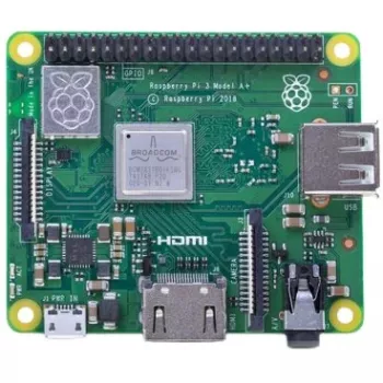 Raspberry Pi 3 Model A+ - singleboardcomputer - Broadcom BCM2837B0 / 1,4 GHz - RAM 512MB - 802,11a/b/g/n/ac, Bluetooth 4,2 (Raspberry Pi 3 Model A+)