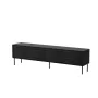 Cama CORTINA 4D tv-kast 200x40x55 zwart