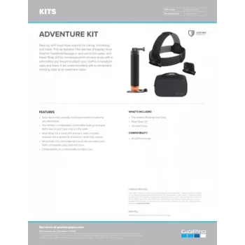 Adventure Kit 3.0 (camera niet inbegrepen)