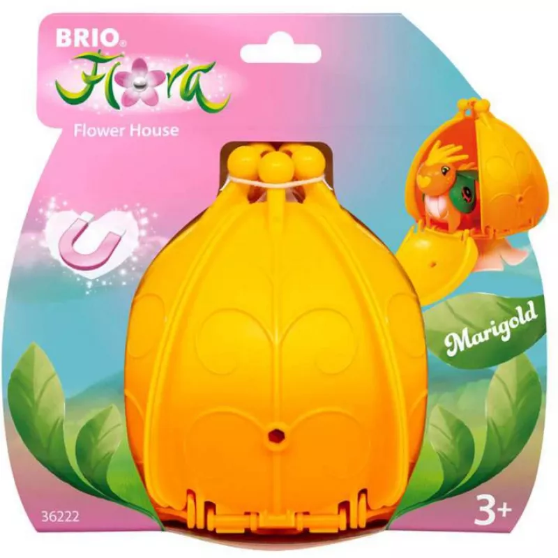 Speelgoedhuis BRIO Marigold Flower House groen geel 36222
