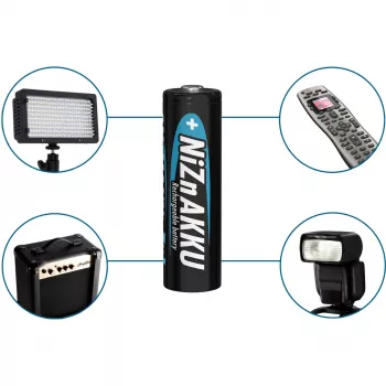 Oplaadbare batterij Ansmann 1322-0005 AA nikkel-zink NiZn