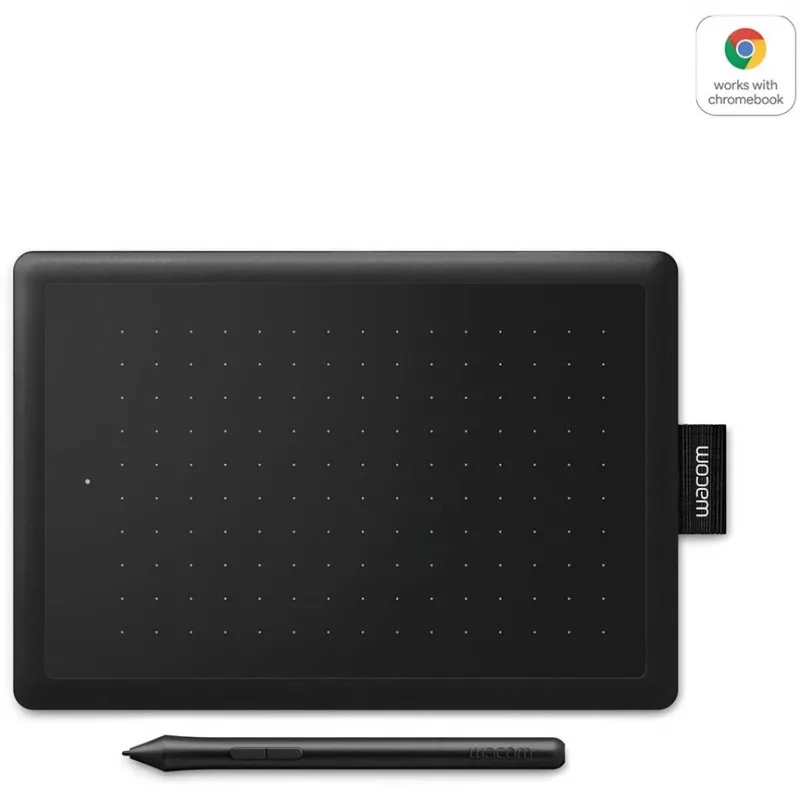Wacom One by Small - bedraad - 152 x 95 mm - USB - pen - 133 punten per seconde - Windows 10, Windows 10 Education, Windows 10 Education x64, Windows 10 Enterprise, Windows 10... (CTL-472-S)
