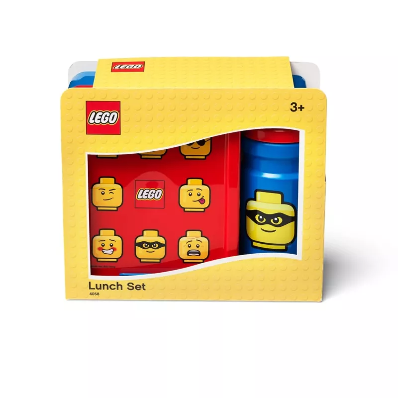 Lunchset LEGO 40580001 Bright Blue – kinderborddoos en drinkfles-set