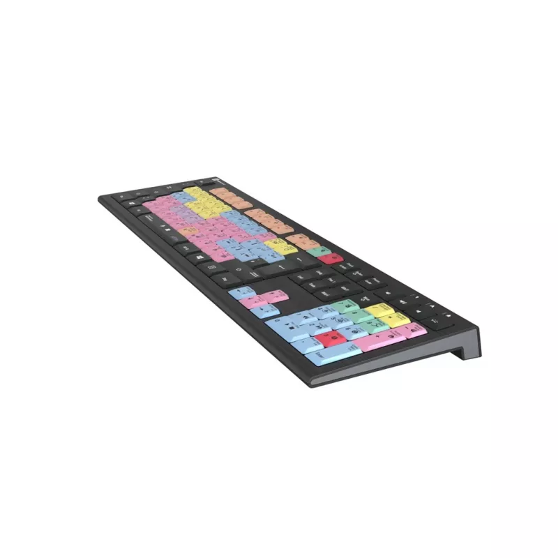 Logickeyboard ASTRA 2 USB QWERTZ toetsenbord zwart full-size 108 toetsen