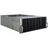 Serverbehuizing Inter-Tech 4U-4424 rack zwart, zilver