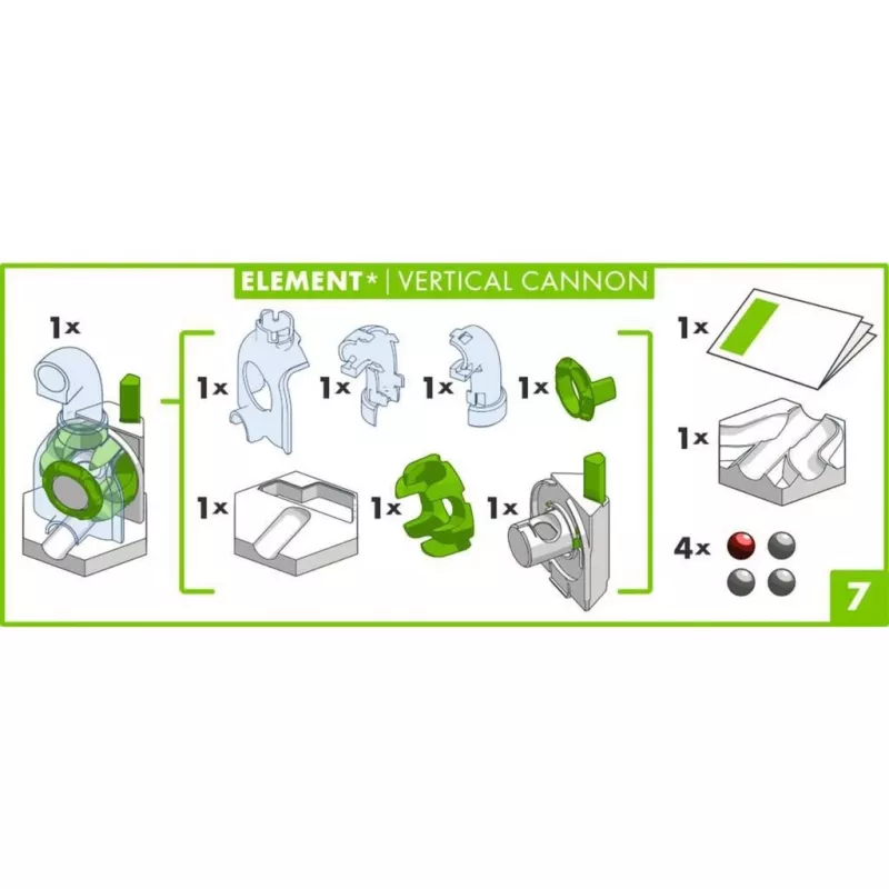 Ravensburger GraviTrax element verticale kanon – baanuitbreiding (27465) voor kogelbaansystemen