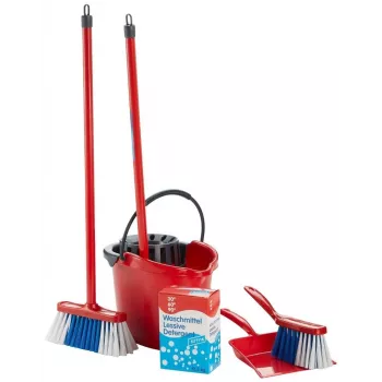 Vileda schoonmaakwagen met accessoires