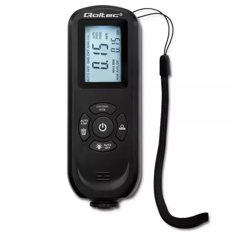 Laagdiktemeter QOLTEC 50646 LCD 0–2000 µm