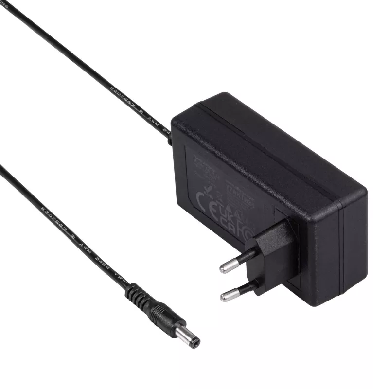 Akyga AK-TB-35 universele voeding, 24 V, 2 A, 48 W, 5,5 x 2,1 mm, 1 m