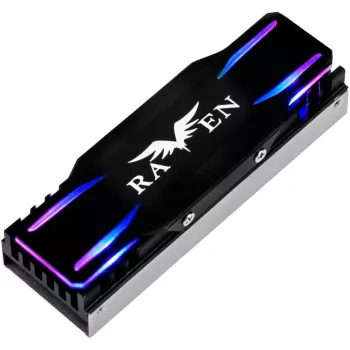 M.2 SSD-koelset SILVERSTONE SST-TP03-ARGB met ARGB-ondersteuning