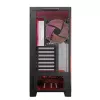 Pc-behuizing MODECOM Volcano SPACE APEX ARGB midi tower, gehard glas, USB-C, ondersteunt ATX/microATX/Mini-ITX, GPU tot 430 mm, CPU-koeler tot 180 mm