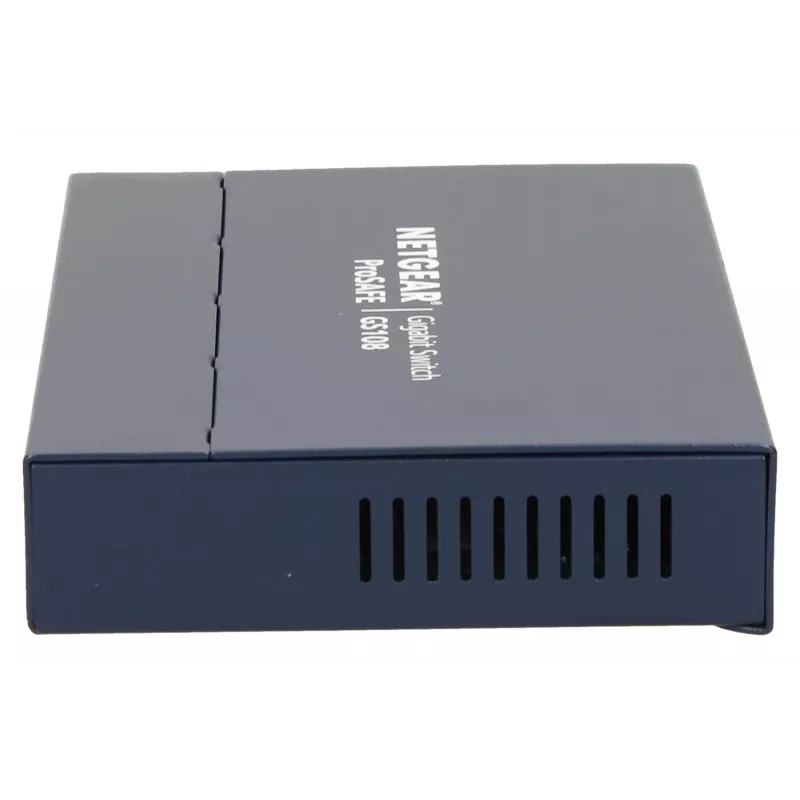 Unmanaged switch NETGEAR GS108GE, 8 poorten, Gigabit Ethernet, 16 Gbit/s