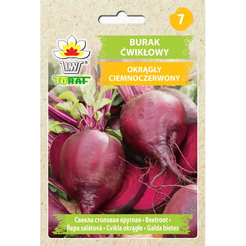Donkerrode rode biet Toraf groentezaden, 20g pakket